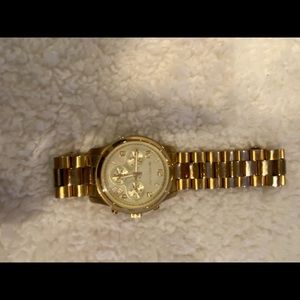 Michael Kors Gold Chronograph Watch